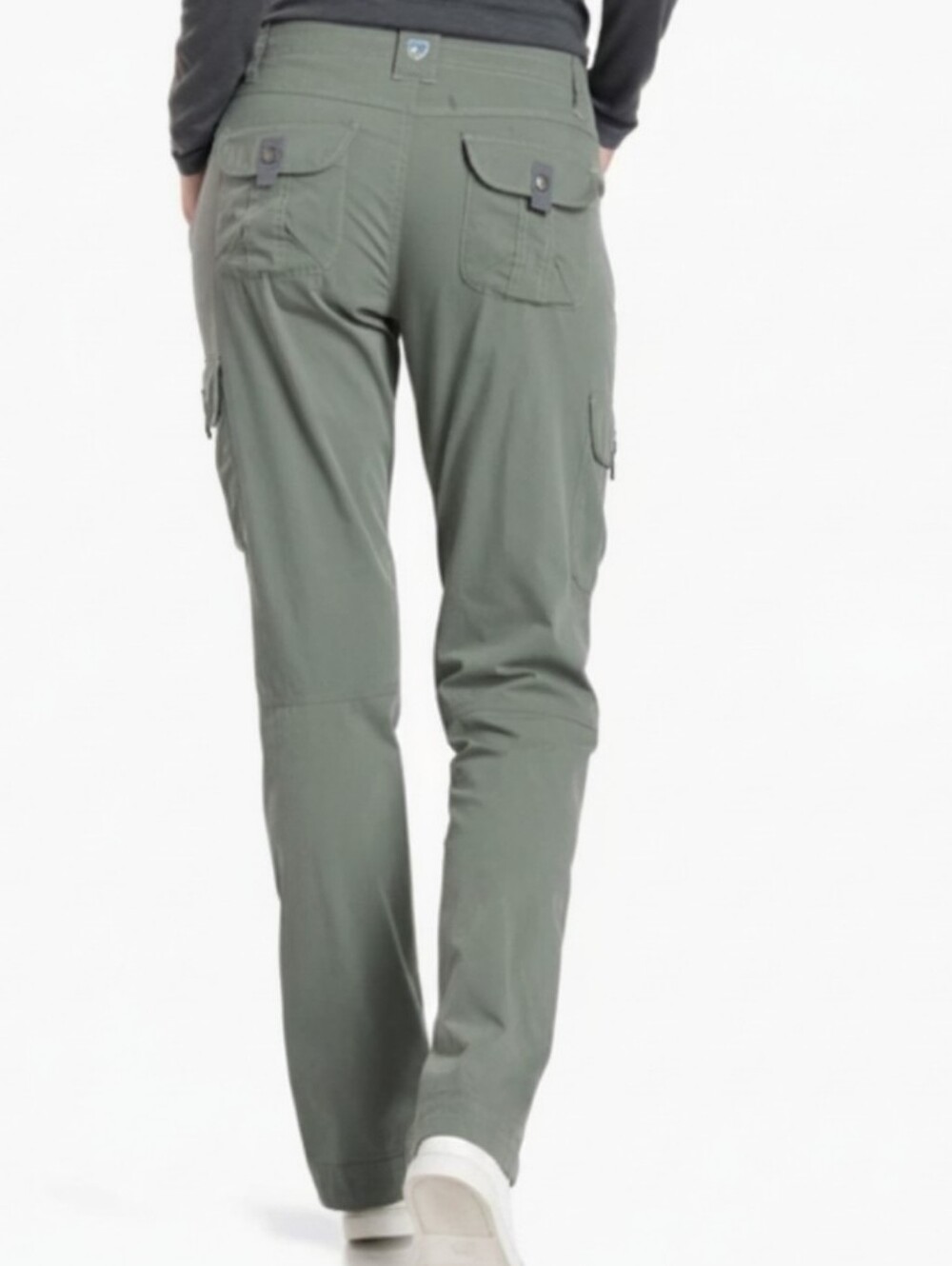 Kuhl Splash Roll-Up Cargo Pants, Olive Green, 32 Waist, Size 12, EUC - Picture 2 of 10